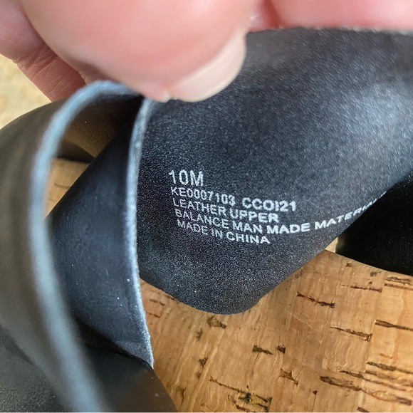 Kork-Ease Tatum Wooden Platform Lug Sole Sandals Open Toe Criss Cross Black: 10M - Picture 10 of 11